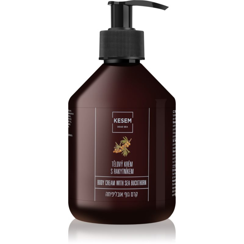 KESEM Tělový krém s rakytníkem 250 ml