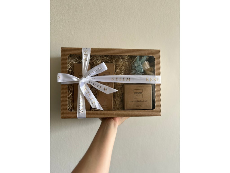 KESEM Dead sea Dárkový balíček Luxusní pleťová péče, 4 ks