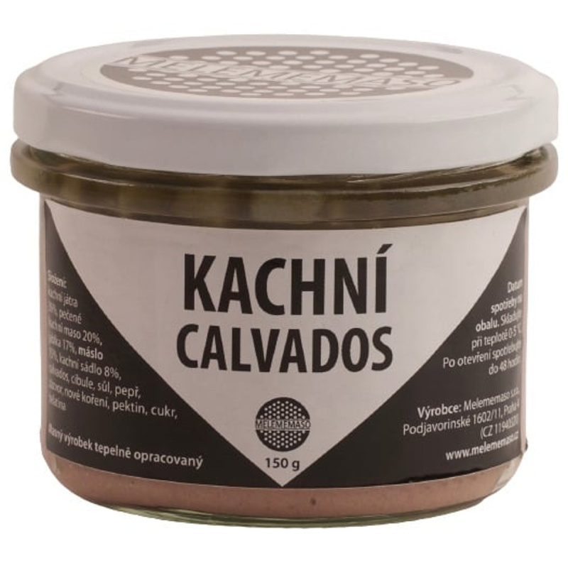 Melememaso Kachní paštika s Calvadosem