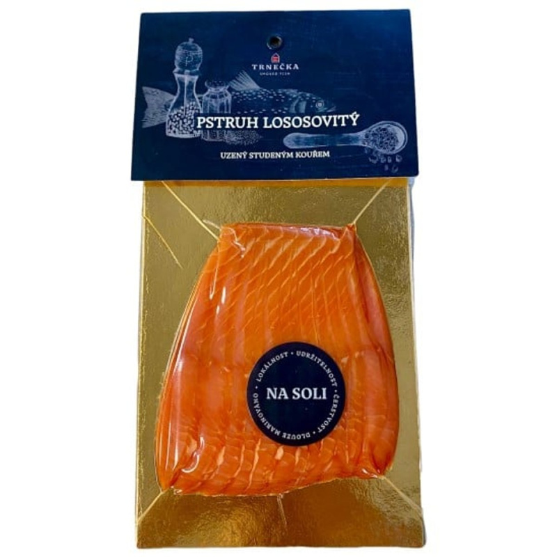 Trnečka Smoked Fish Pstruh lososovitý uzený studeným kouřem na soli