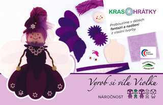 Krasohrátky - Vyrob si vílu Violku