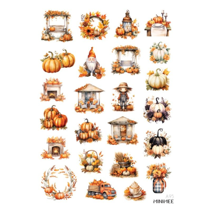 Samolepky A5 - Dýně