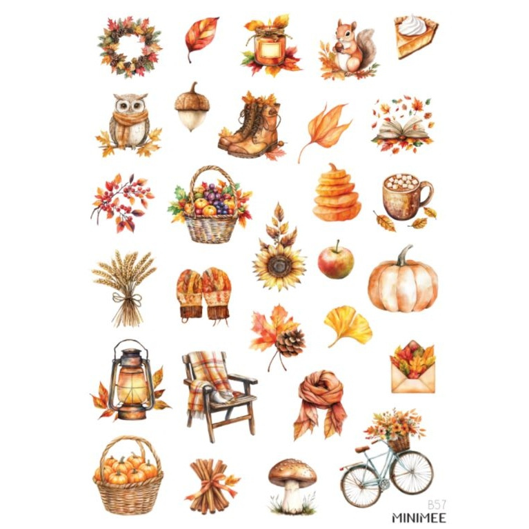 Samolepky A5 - Podzimní čas