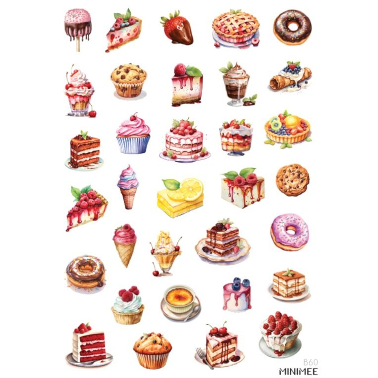 Samolepky A5 - Dezerty