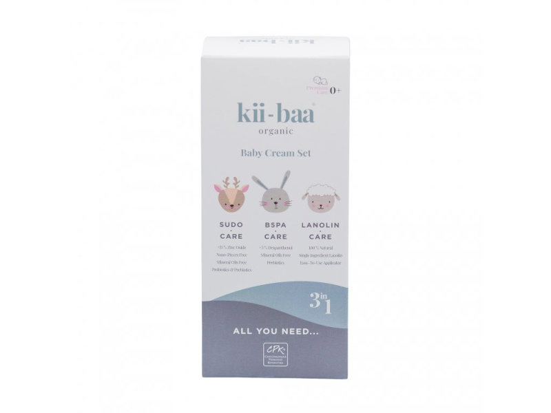 Kii-baa ALL YOU NEED 0+ s pro/prebiotiky SUDO, B5PA, lanolin