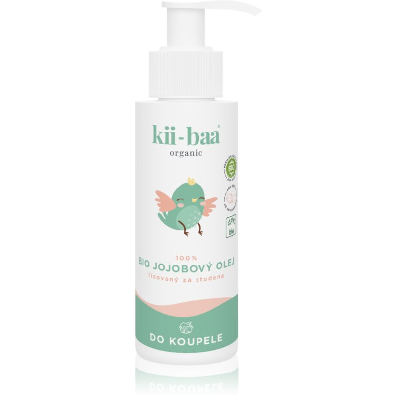 kii-baa 100% Jojobový Bio olej 100ml 0+ Do koupele