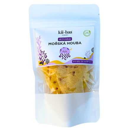 Kii-baa nejjemnější mořská houba k mytí miminka