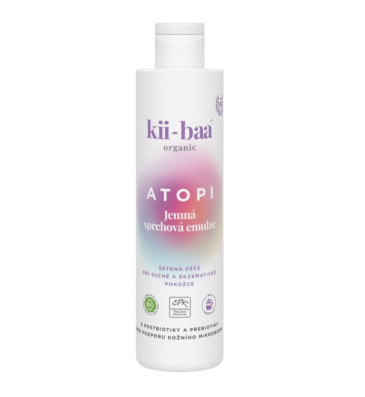 Kii-baa Organic BIO Atopi jemná sprchová emulze