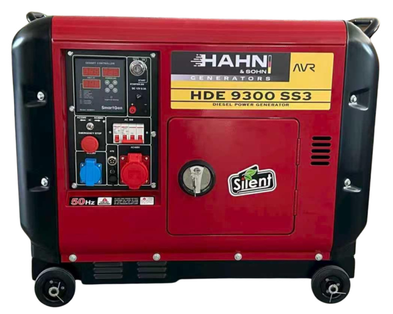 Dieselová elektrocentrála Hahn & Sohn HDE 9300SS3