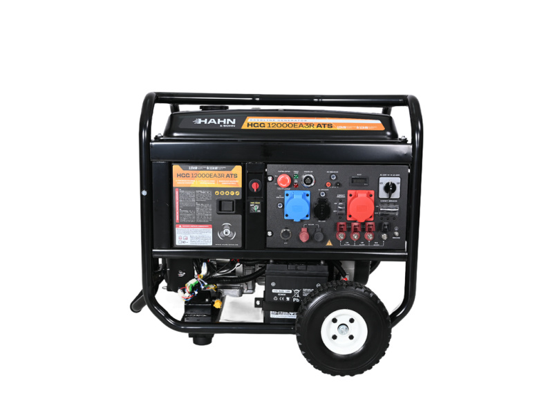 Benzínová elektrocentrála Hahn & Sohn HGG 12000EA3R ATS, 12 kW, 230/400 V
