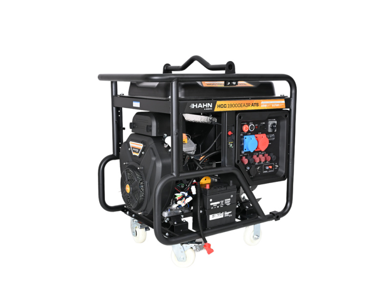 Benzínová elektrocentrála Hahn & Sohn HGG 19000EA3R ATS, 19 kW, 230/400 V