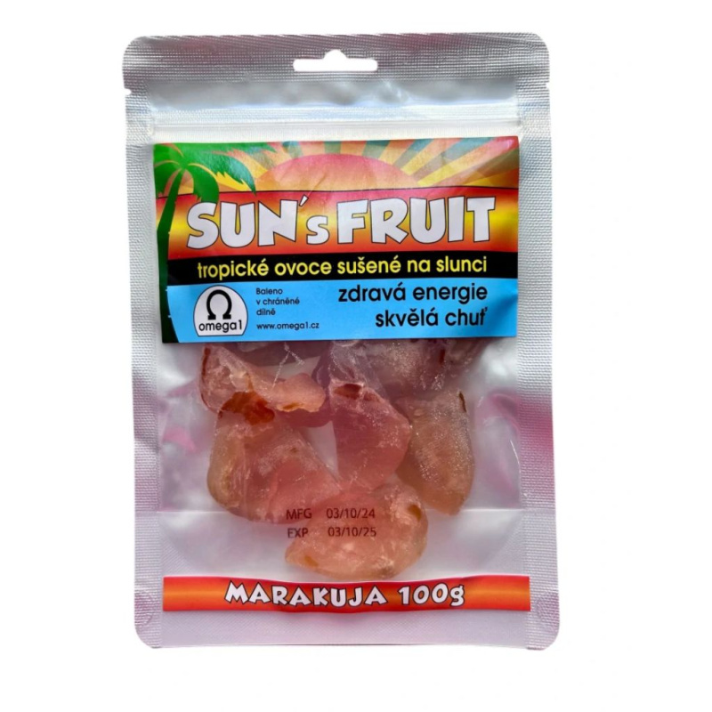 Sun´s Fruit Sun´s Fruit, Sušená Marakuja, 100 g