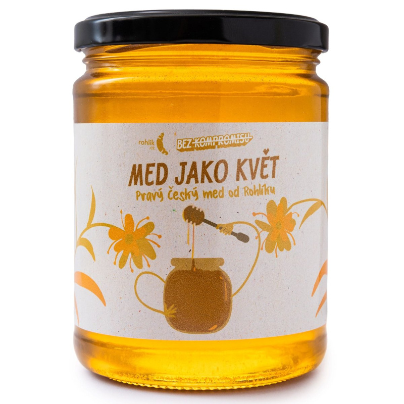 Rohlik.cz Med jako květ