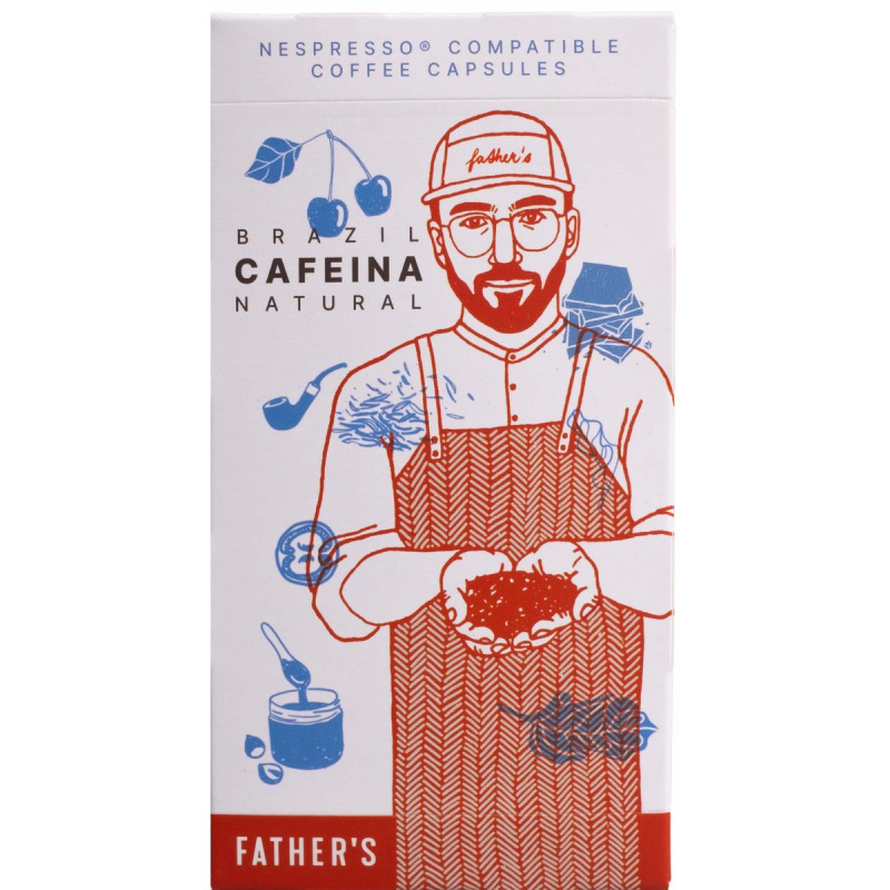Father´s Coffee Roastery Brazílie Cafeina kapsle