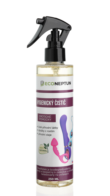 EcoNeptun Hygienický čistič na erotické pomůcky natural 250 ml