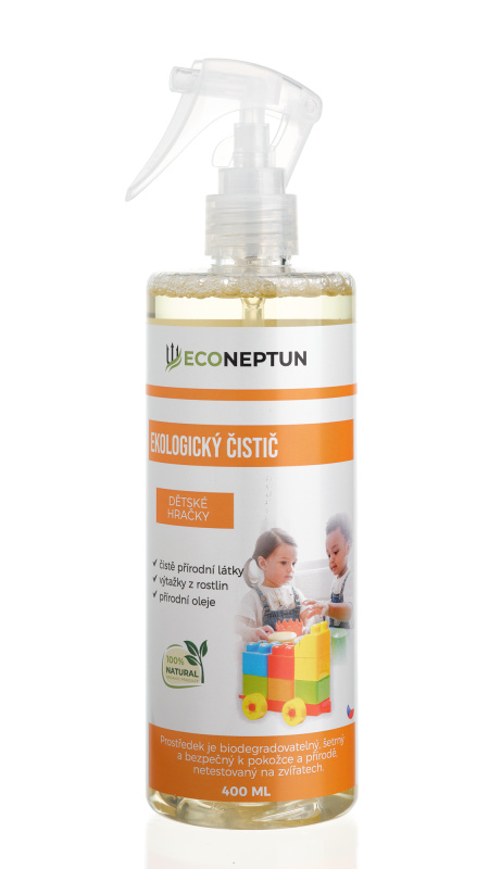 EcoNeptun Ekologický čistič na dětské hračky natural 400 ml