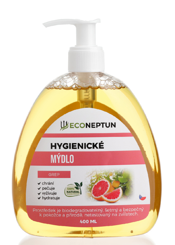 EcoNeptun Hygienické mýdlo grep 400 ml