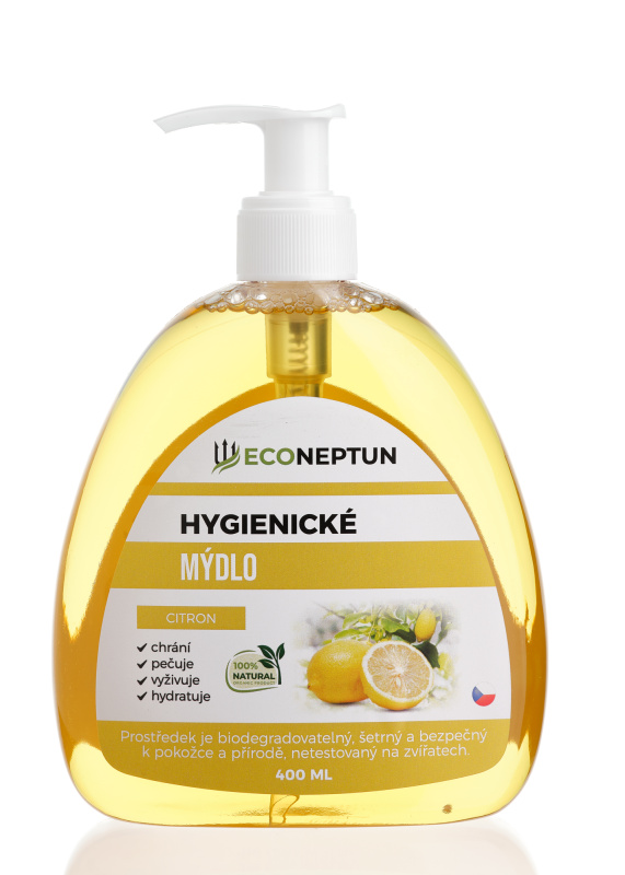 EcoNeptun Hygienické mýdlo citron 400 ml