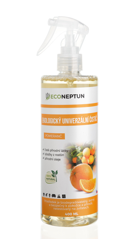 EcoNeptun Ekologický univerzální čistič pomeranč 400 ml