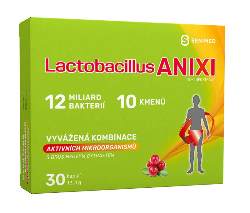 SENIMED Lactobacillus anixi 30 kapslí