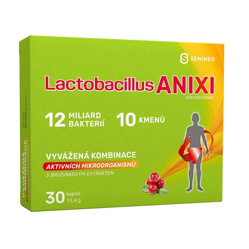 SENIMED Lactobacillus anixi 30 kapslí