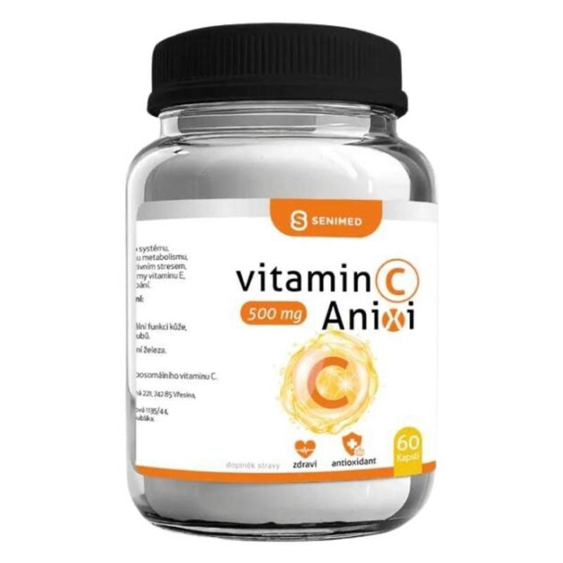 SENIMED Anixi vitamin C 500mg 60 kapslí
