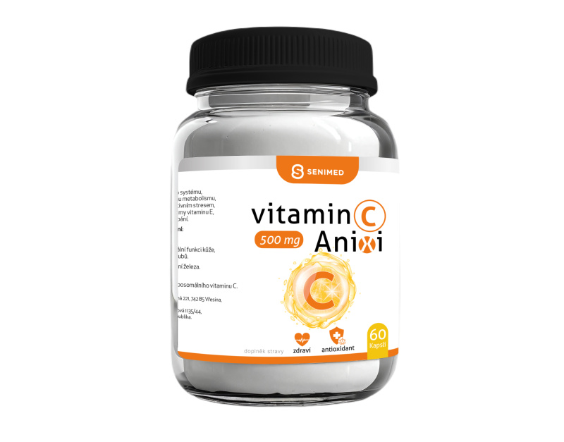 SENIMED Anixi vitamin C 500mg 60 kapslí
