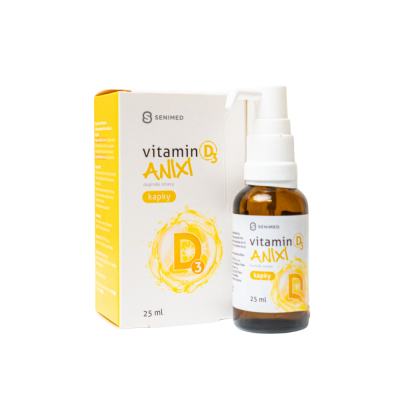 SENIMED Anixi vitamin D3 kapky 25ml
