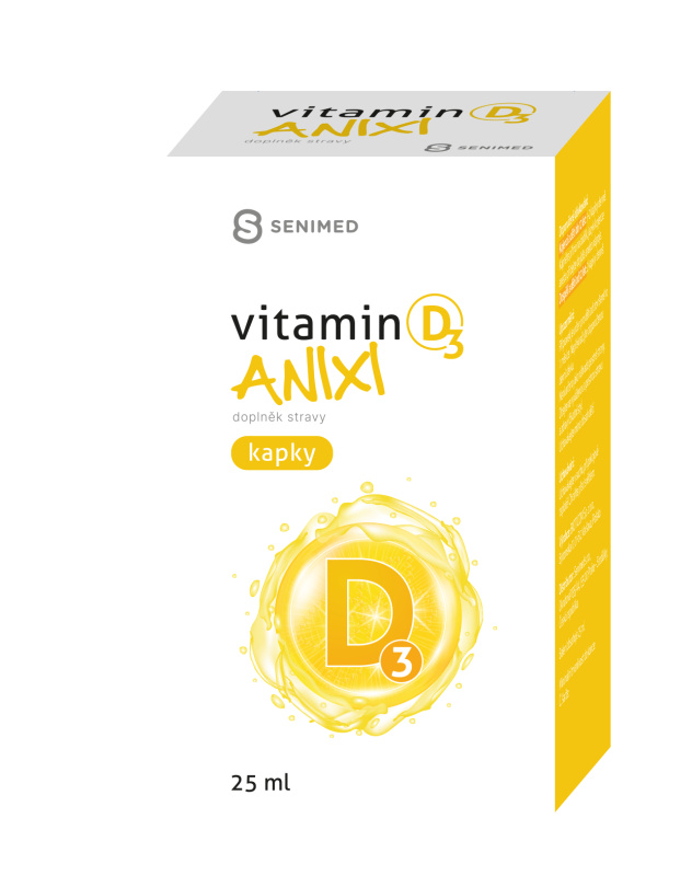 SENIMED Anixi vitamin D3 kapky 25ml