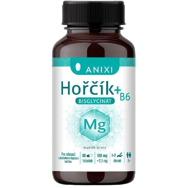 Anixi Hořčík Bisglycinát + B6 tob.60