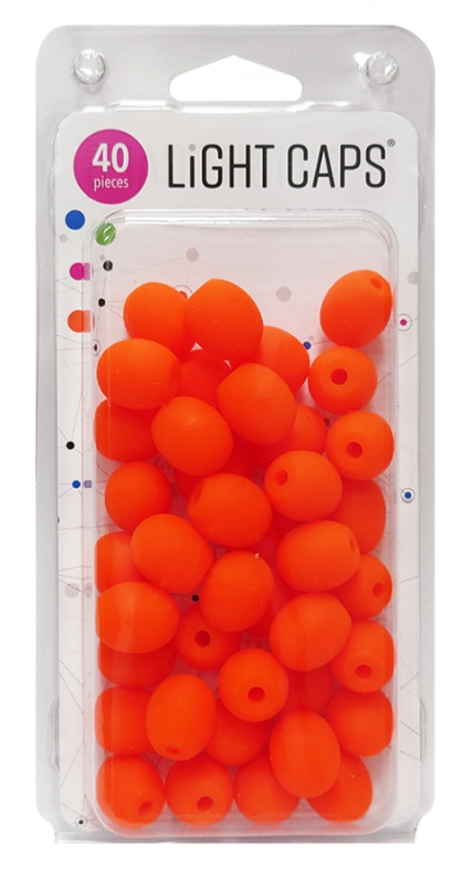 Návleky na LED řetězy oranžové 40 ks Anděl Přerov s.r.o.