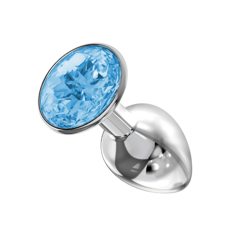 Lola Games Anální kolík Diamond Sparkle small | Modrá