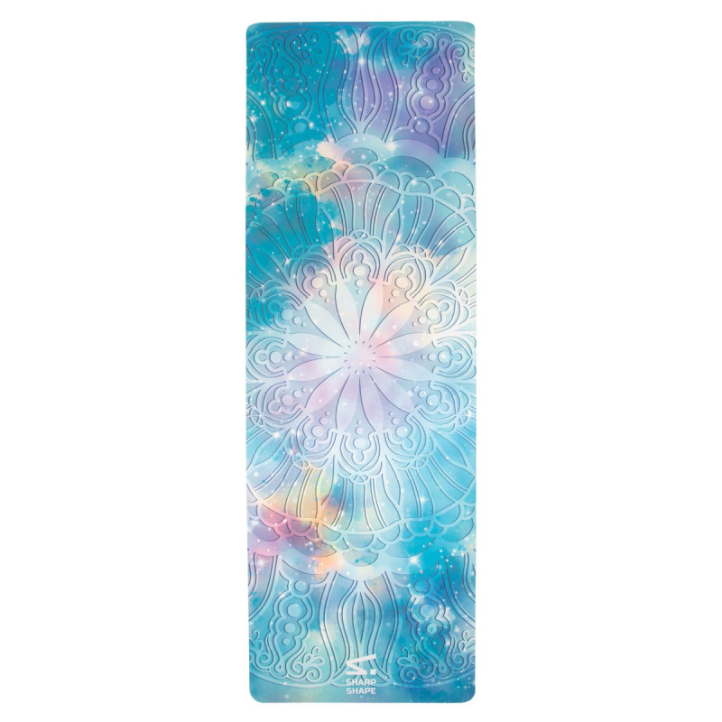 SharpShape Podložka na jógu ECO MAT RAINBOW