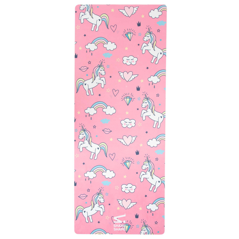 SharpShape Dětská podložka na jógu ECO MAT UNICORN
