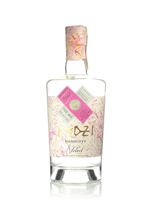 Raspenava mandlový Velvet 34% 0,7l