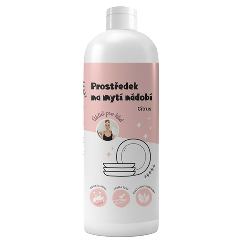 Úklid pro klid Prostředek na mytí nádobí citrus