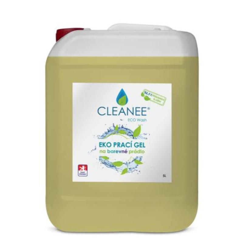 CLEANEE EKO Prací gel na barevné prádlo EKO CLEANEE 5L