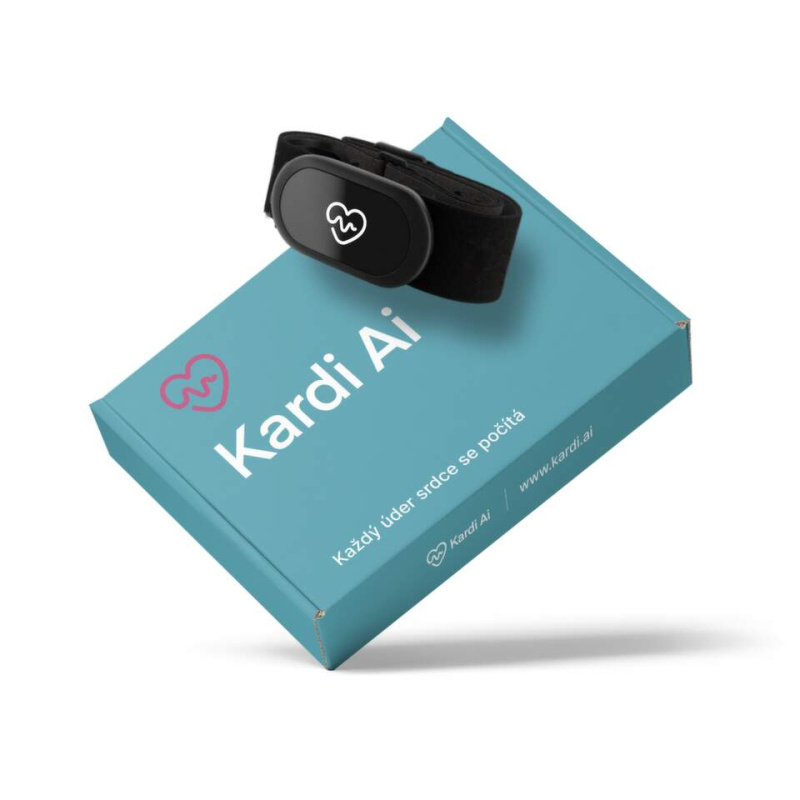 KARDI AI Technologies s.r.o. MyKARDI aplikace na 12 měsíců s hrudním snímačem TF Polar H10, vel. XS-S 12M/XS-S