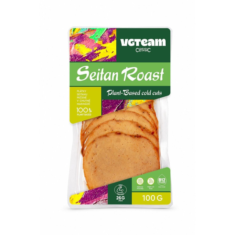 VGTeam Seitan Roast cold cuts