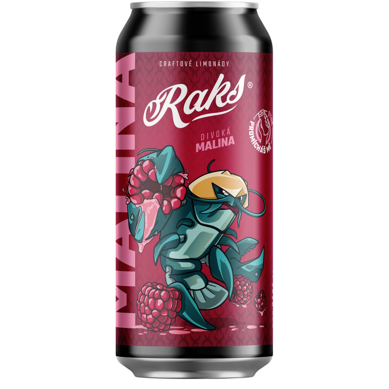 Raks Limonáda Malina, 500 ml