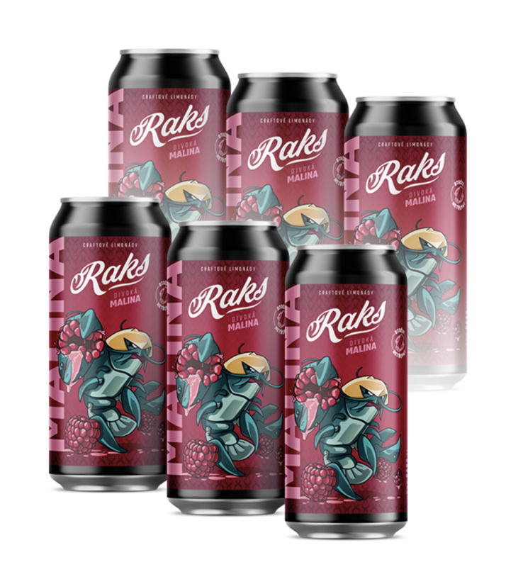 Raks Limonáda Malina, 6ks