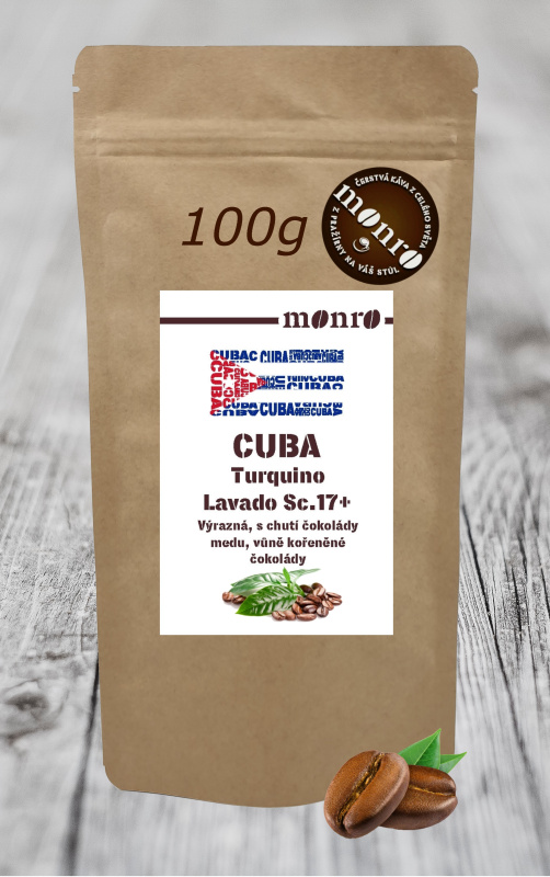 Káva Monro Kuba Torquino Lavado káva Arabika 100g