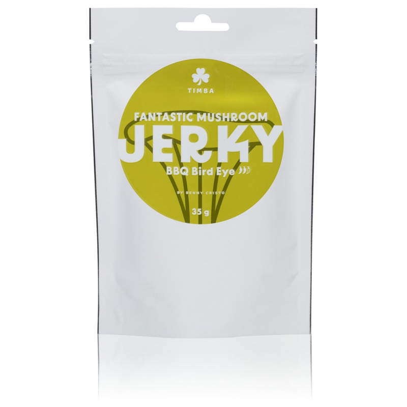 Timba Fantastic Mushroom Jerky BBQ Bird Eye 35g