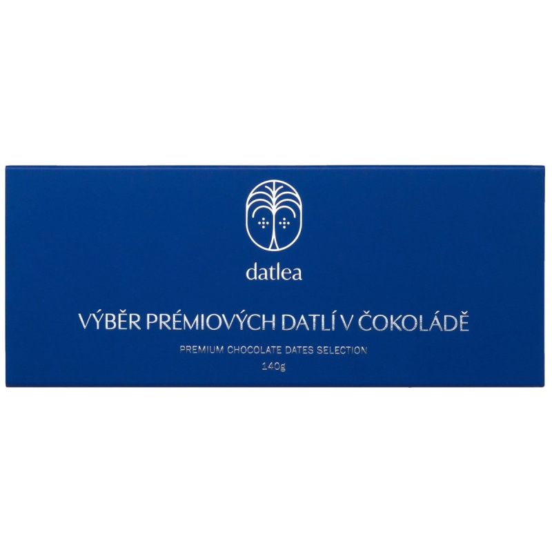 Datlea Výběr datlí ve 100% bean to bar a bílé čokoládě