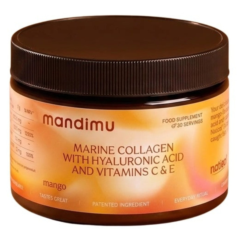 JÍME ZDRAVĚ Rybí kolagen + kyselina hyaluronová  mango 195 g