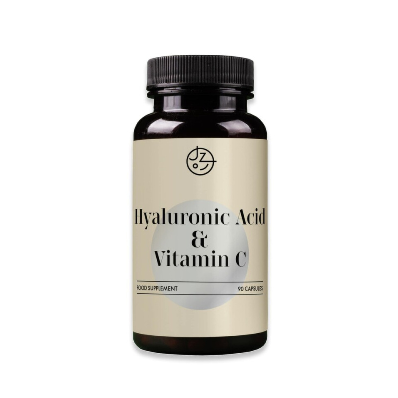 Jíme zdravě Kyselina hyaluronová s vitamínem C 90 kapslí