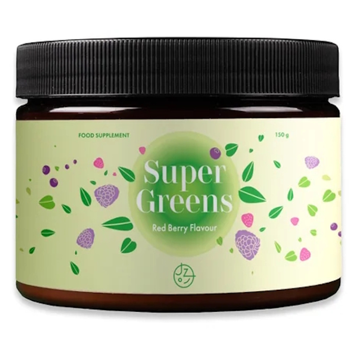 JÍME ZDRAVĚ Super Greens komplex s příchutí lesní směs 150 g