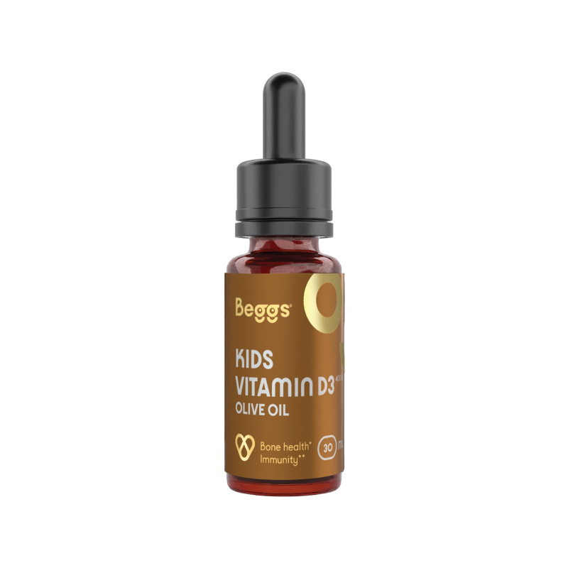 BEGGS Kids vitamin D3 400 IU olive oil BIO 30 ml
