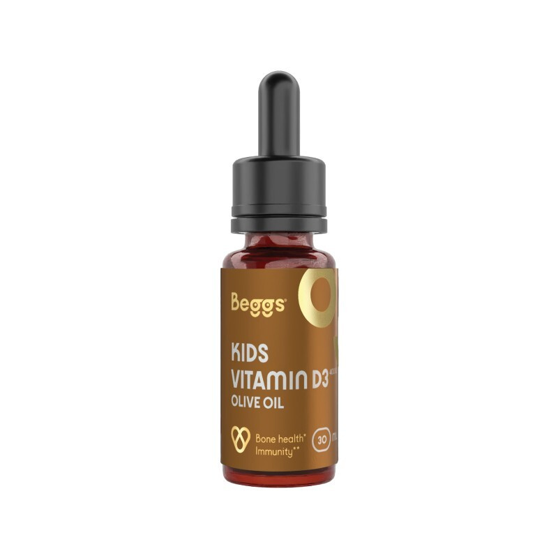 BEGGS Kids vitamin D3 400 IU olive oil BIO 30 ml