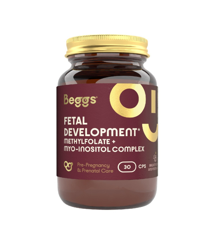 Simply Nature  Methylfolate + myo-inositol COMPLEX, Pre-Pregnancy&Prenatal Care, 30 kapslí